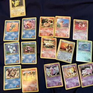 Vintage Pokémon Trading Card Collection
